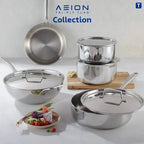 Aeion Triply Deep Kadai with SS Lid Tramontina