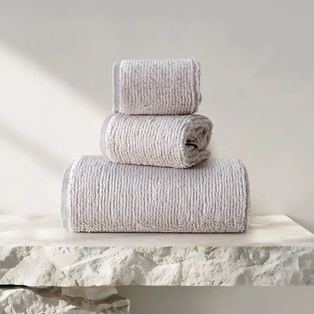 Earth Cotton 3pc Towel Set - 100% Cotton Towels Color : Burnt Amber