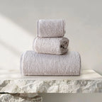 Earth Cotton 3pc Towel Set - 100% Cotton Towels Color : Burnt Amber