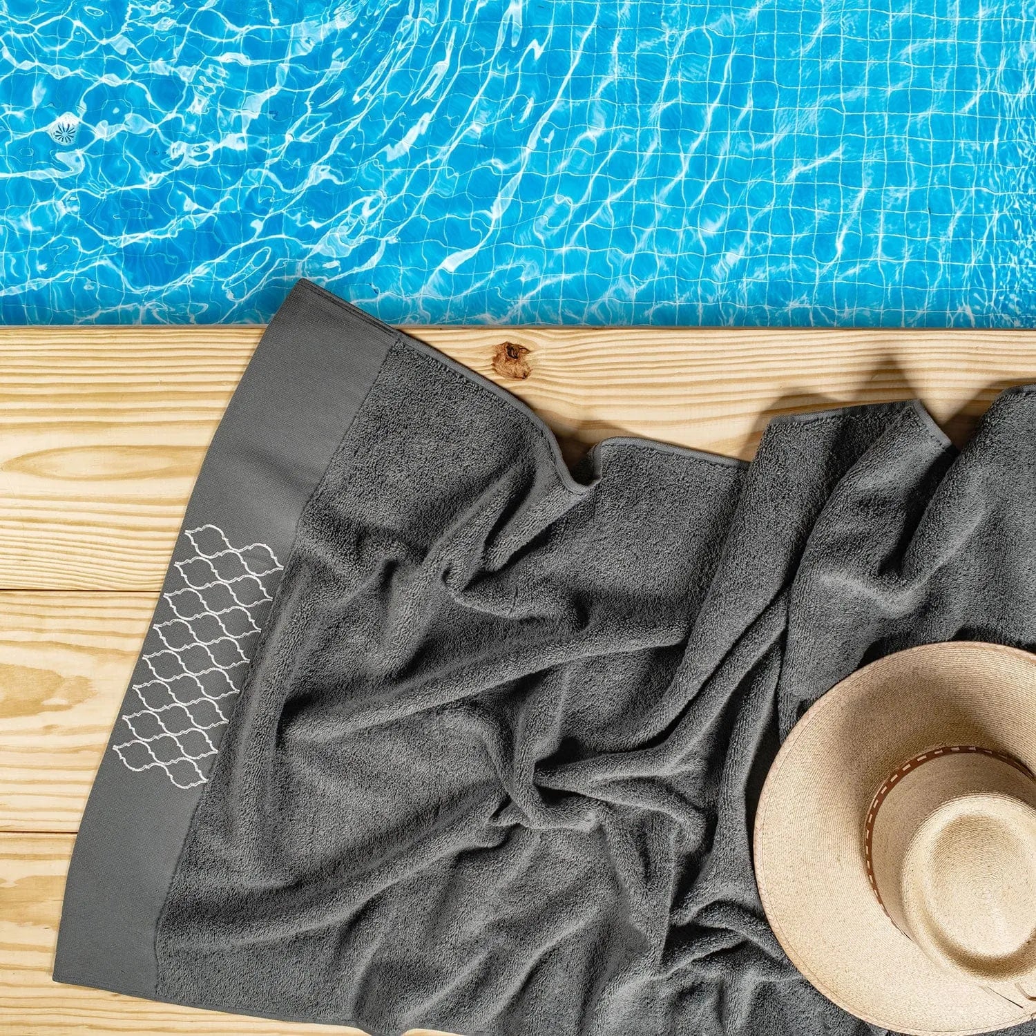 Picasso Towel - Pastoral Ares Bath | Color : Dark Grey