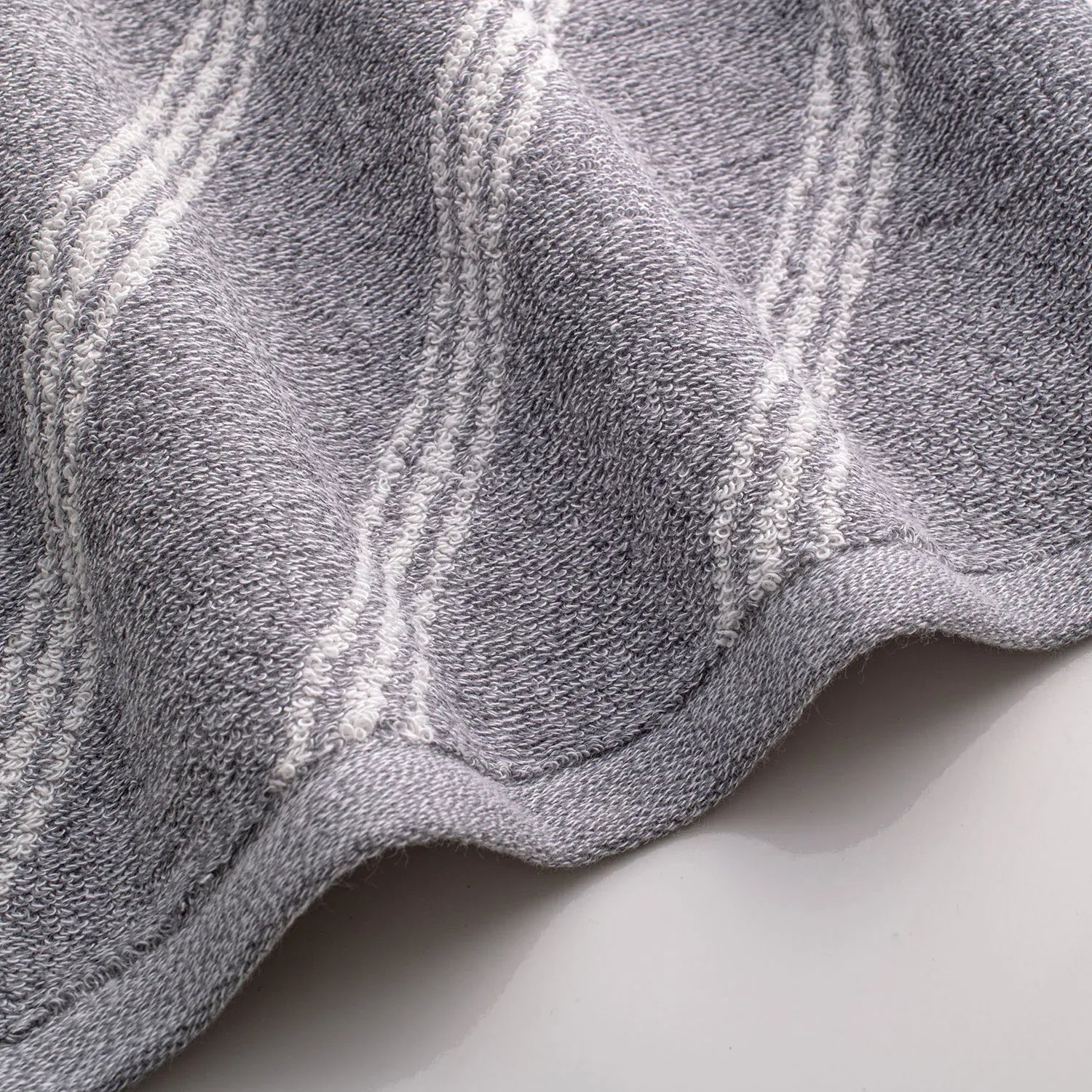 100% Luxury 2pcs Cotton Face Towel - Pure Indulgence | Color : Grey 05