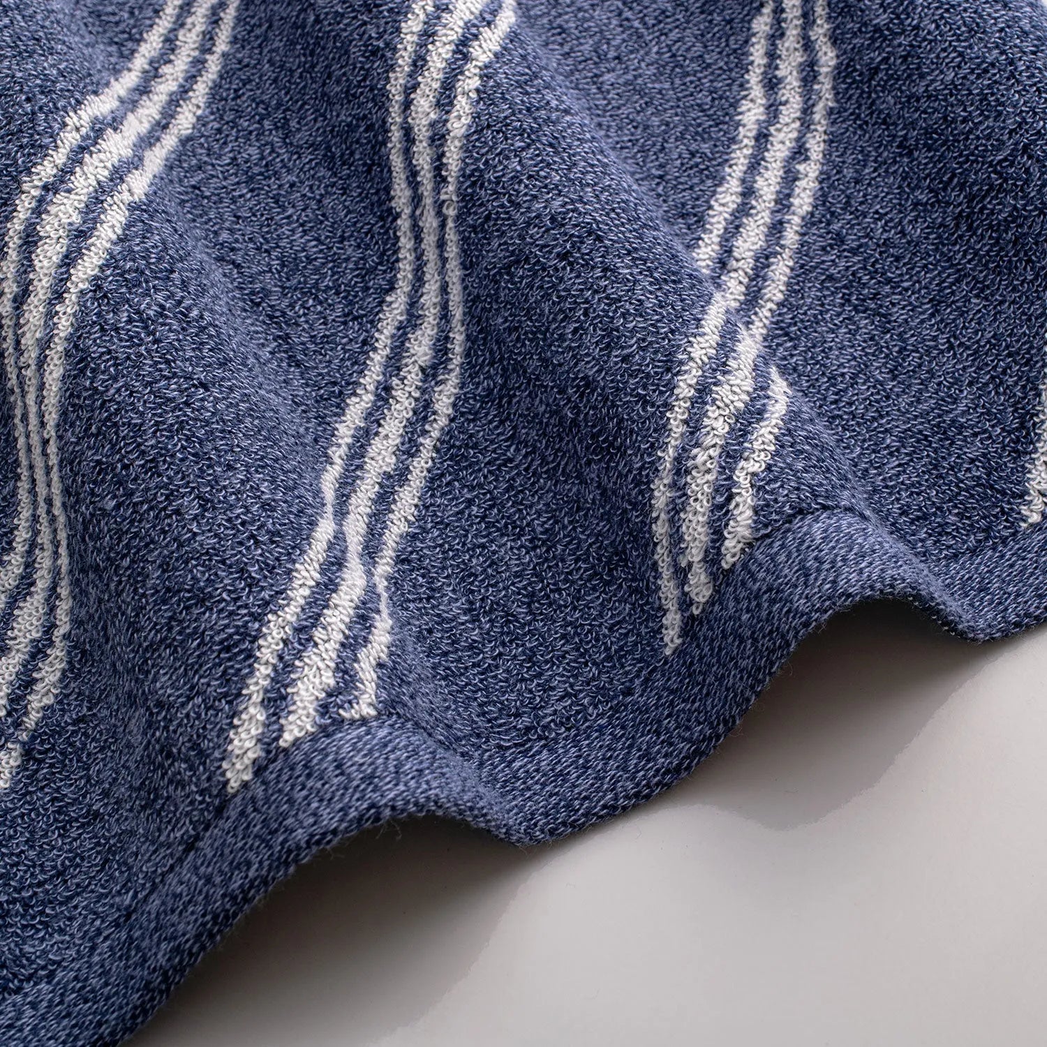 100% Luxury 2pcs Cotton Face Towel - Pure Indulgence | Color : Blue 05