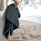 ROMA Bath Towel - All Over | Color : Black