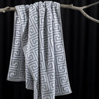 ROMA Bath Towel - All Over | Color : Light Grey
