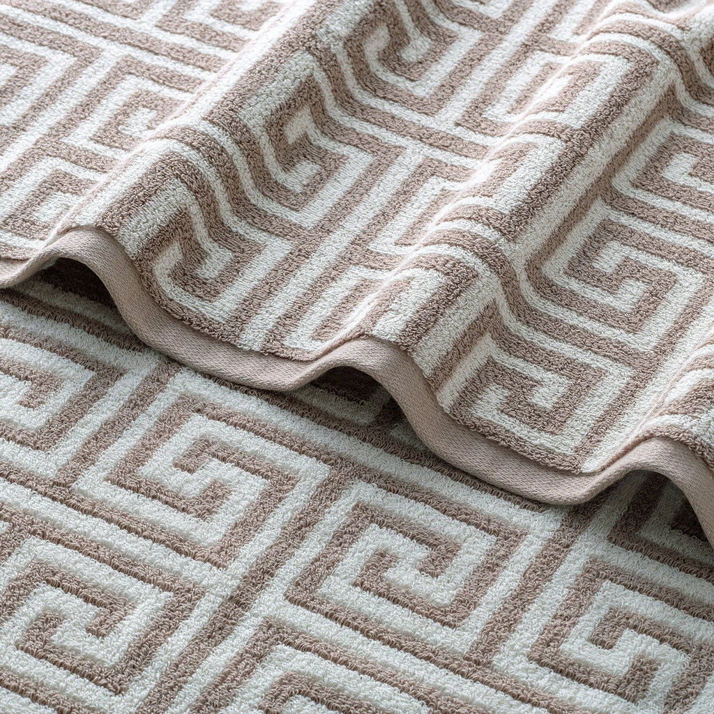 ROMA Bath Towel - All Over | Color : Camel