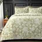 Florida Imagica King Size Warm Bedsheet for Winter with Pillow Covers - Velvet Pattern - Signature Burnout Technique Florida