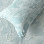 Florida Imagica King Size Warm Bedsheet for Winter with Pillow Covers - Velvet Pattern - Signature Burnout Technique Florida