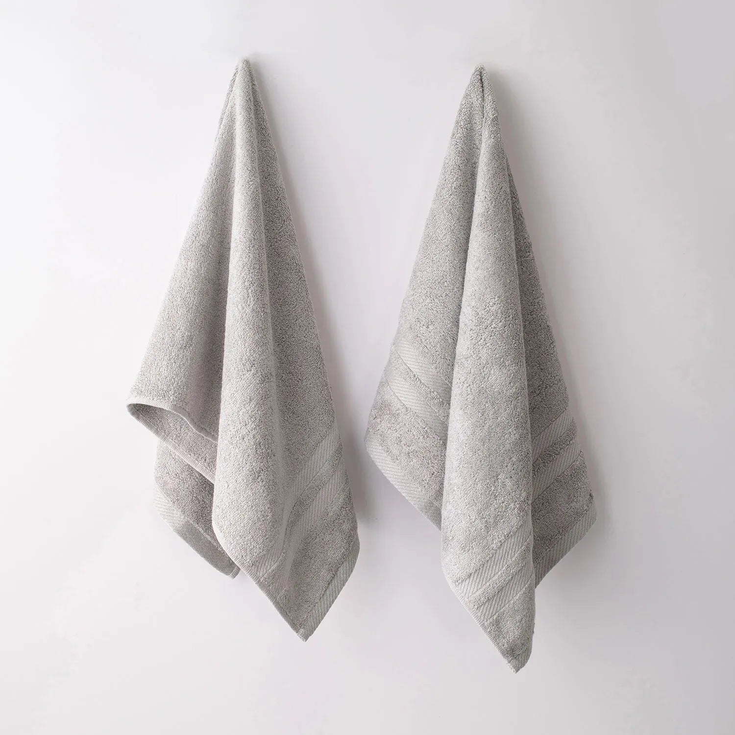 The Bamboo 2 Pcs Hand Towel – Ultra-Absorbent Elegance for Everyday Use| Color : Dark Grey 03