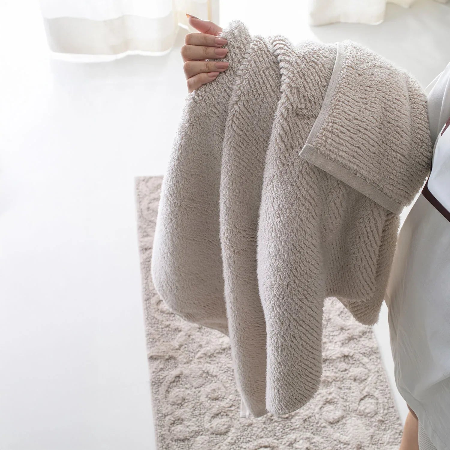 Earth Cotton Bath Towels - 100% Cotton Towels | Color : Burnt Amber