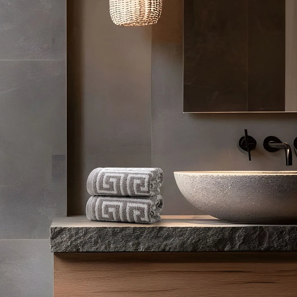 ROMA 2 Pcs Hand Towel - All Over | Color : Mouse