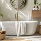 Earth Cotton Bath Towels - 100% Cotton Towels | Color : Butter