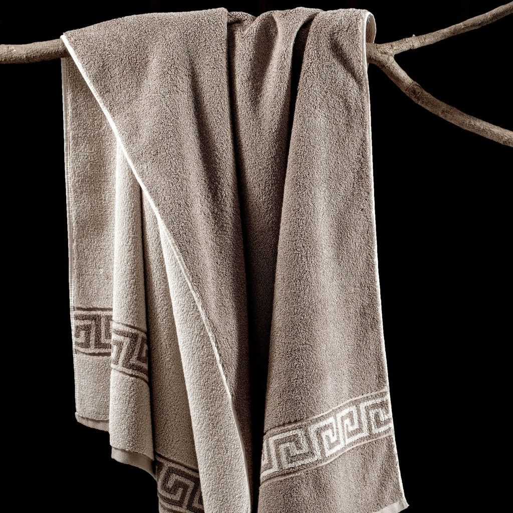 ROMA Bath Towel - Border I Color : Mouse
