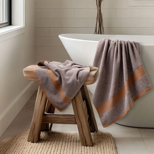 100% Luxury Cotton Bath Towel - Pure Indulgence | Color : Grey 04