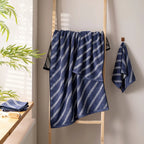 100% Luxury Cotton Bath Towel - Pure Indulgence | Color : Blue 05