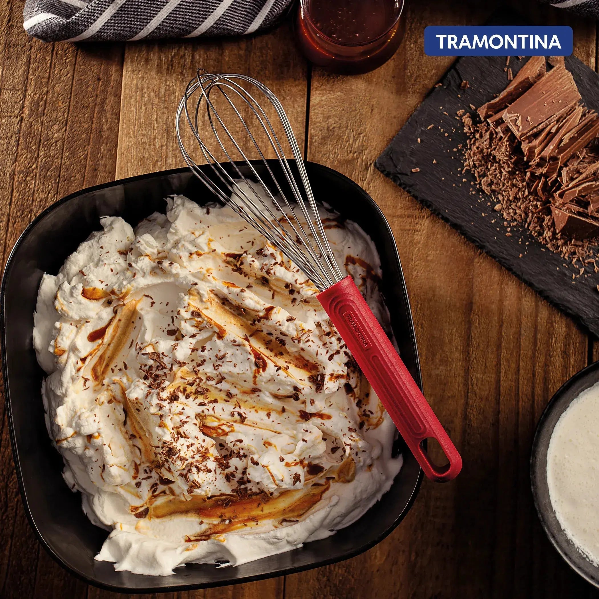 Softta Silicone Whisk - Red Tramontina