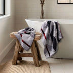 100% Luxury Cotton Bath Towel - Pure Indulgence | Color :  Grey 02