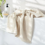 Earth Cotton Bath Towels - 100% Cotton Towels | Color : Butter