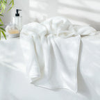 Earth Cotton Bath Towels - 100% Cotton Towels | Color : Snow White