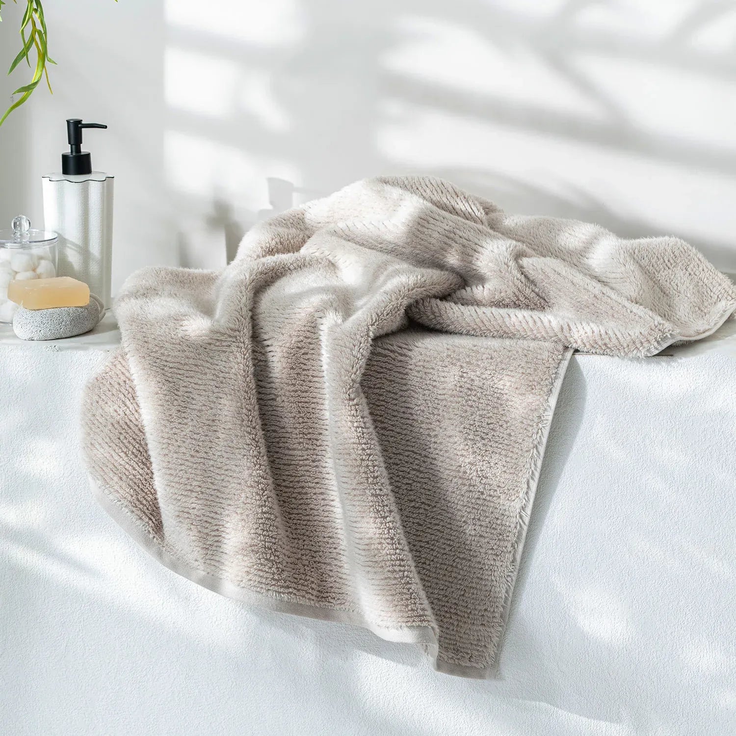 Earth Cotton Bath Towels - 100% Cotton Towels | Color : Burnt Amber