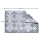 ROMA 2 Pcs Hand Towel - All Over | Color : Light Grey