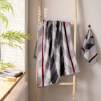 100% Luxury Cotton Bath Towel - Pure Indulgence | Color :  Grey 02