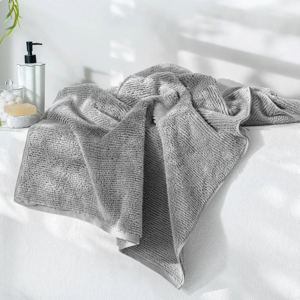 Earth Cotton Bath Towels - 100% Cotton Towels | Color : Stone