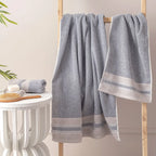100% Luxury Cotton Bath Towel - Pure Indulgence | Color : Grey 01
