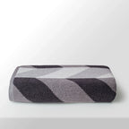 100% Luxury Cotton Bath Towel - Pure Indulgence | Color :  Grey 02