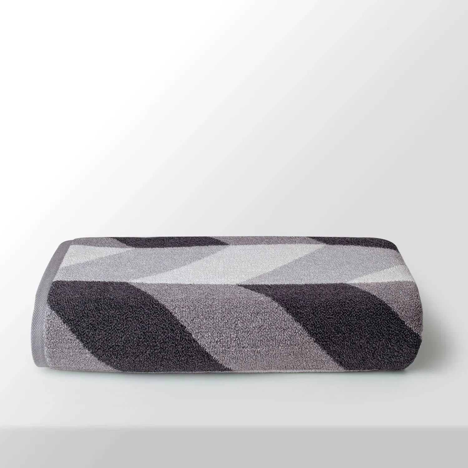 100% Luxury Cotton Bath Towel - Pure Indulgence | Color :  Grey 02