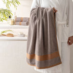 100% Luxury Cotton Bath Towel - Pure Indulgence | Color : Grey 04