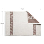 ROMA 2 Pcs Hand Towel - Border | Color : Camel