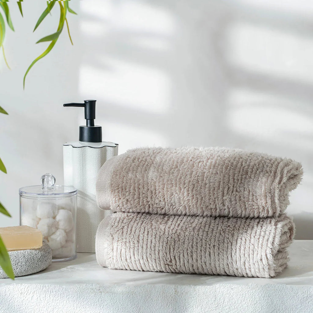 Earth Cotton 2 Pcs Hand Towels - 100% Cotton Towels  Color : Burnt Amber