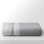 100% Luxury Cotton Bath Towel - Pure Indulgence | Color : Grey 01
