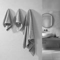 Earth Cotton 3pc Towel Set - 100% Cotton Towels Color : Stone
