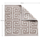ROMA 2 Pcs Face Towel - All Over | Color : Camel