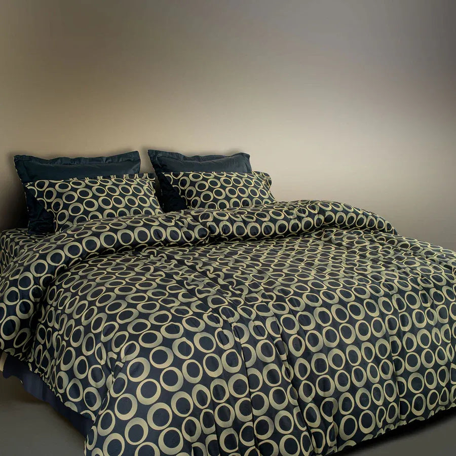 Aiva 550 TC 100% Cotton Super King Bedsheet | Color: SGBK 381