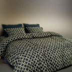 Aiva 550 TC 100% Cotton Super King Bedsheet | Color: SGBK 381