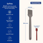 Softta Silicone Brush - Grey Tramontina