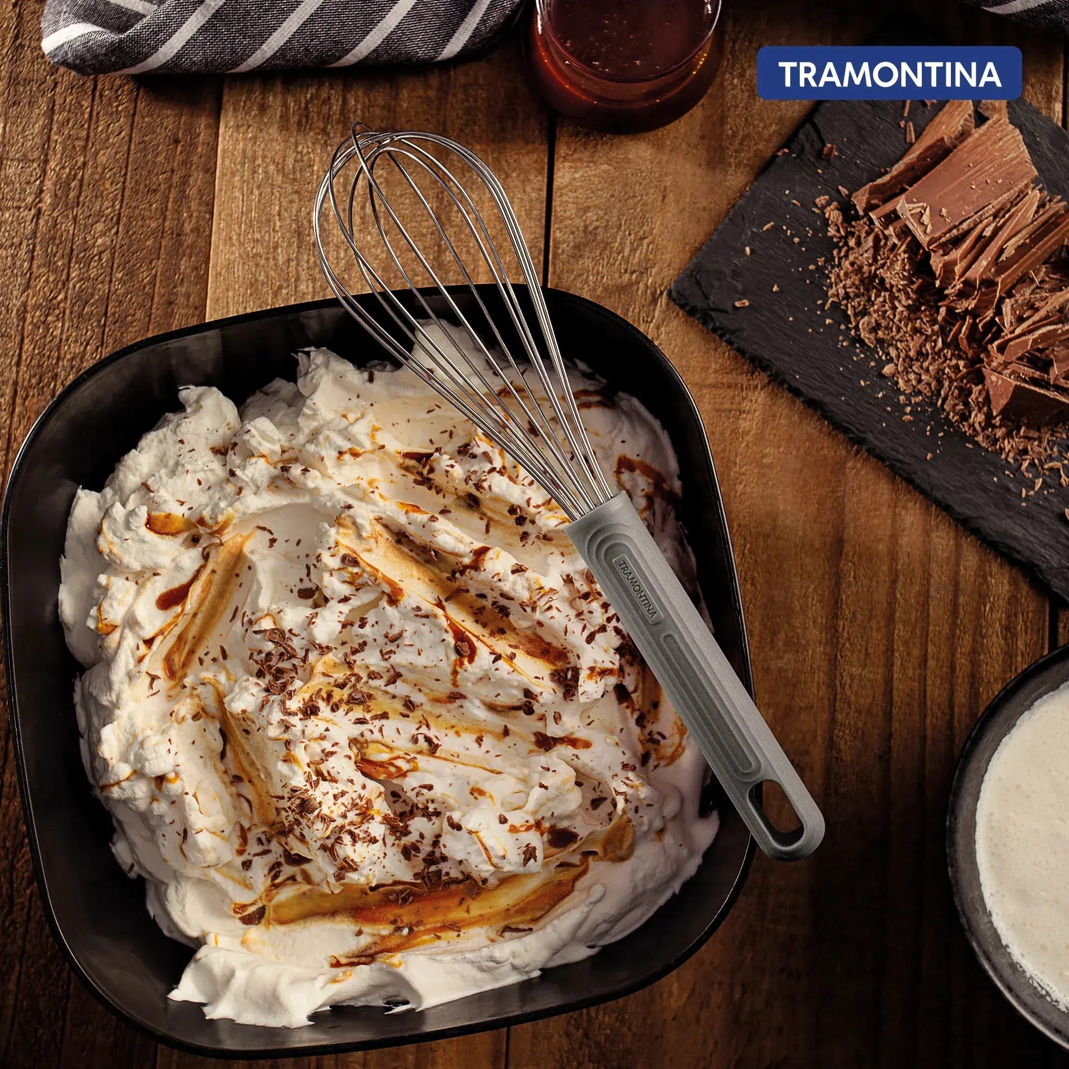 Softta Silicone Whisk - Grey Tramontina