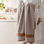 100% Luxury Cotton Bath Towel - Pure Indulgence | Color : Off-White 04