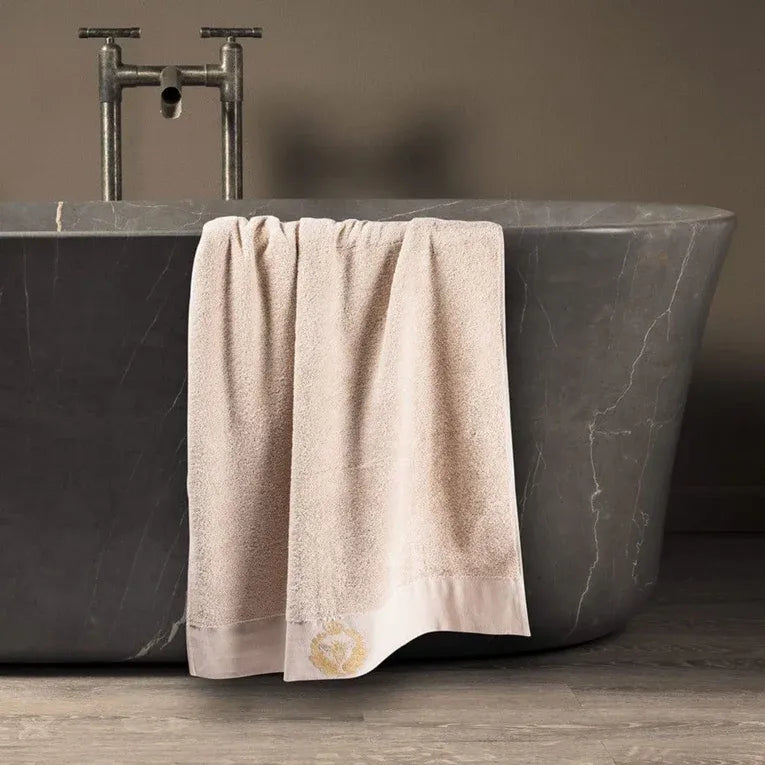 Picasso Towel - Royal Bee Bath | Color : Beige