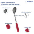 Utilitá Nylon Rice Spoon with Red Polypropylene Handle Tramontina