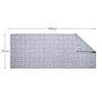 ROMA Bath Towel - All Over | Color : Light Grey