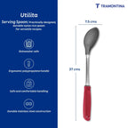 Utilitá Nylon Rice Spoon with Red Polypropylene Handle Tramontina