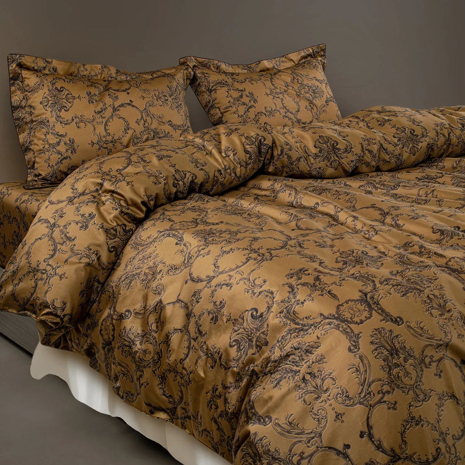 550 TC 100% Cotton Bedsheet | Color: SGBK 352