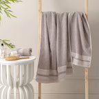 100% Luxury Cotton Bath Towel - Pure Indulgence | Color : Brown 01