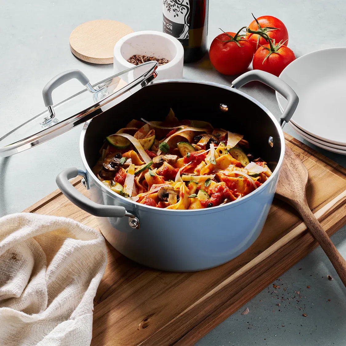 Velo Forged Casserole 24 cm - Sea