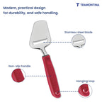 Utilitá Stainless Steel Cheese Slicer with Red Polypropylene Handle Tramontina