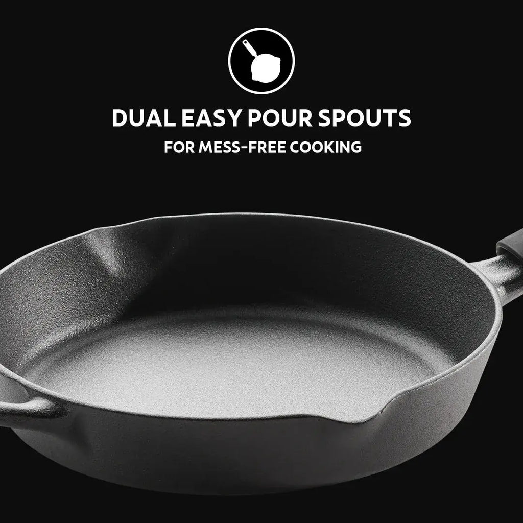 Titanex Pre-Seasoned Cast Iron Fry Pan Tramontina