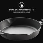 Titanex Pre-Seasoned Cast Iron Fry Pan Tramontina